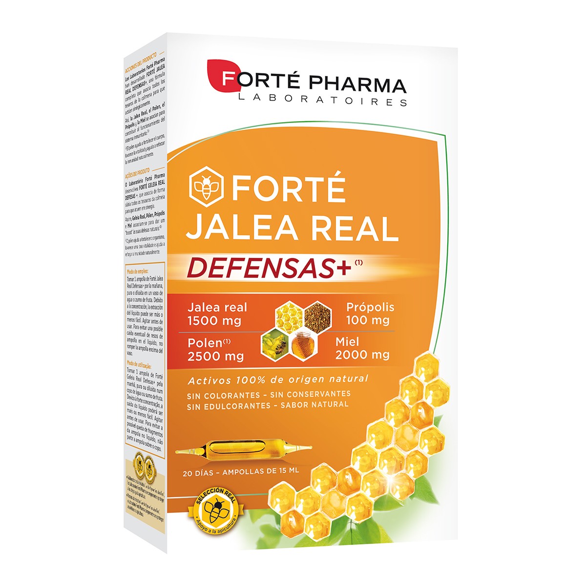 Forte Pharma forte jalea real defensas+ 20 ampollas